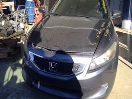 2010 HONDA ACCORD, GRAY, EX-L MODEL, 3.5, AT.  A25217